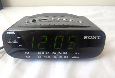 Sony Dream Machine ICF-C212 Alarm Clock Radio AM/FM  Black Pre-Owned Tested VGC. • $35.95