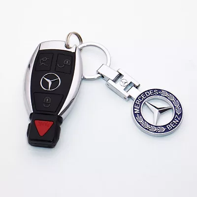 3D For Mercedes-Benz AMG Sport Logo Alloy Car Home Keychain Ring Decoration Gift • $10.99