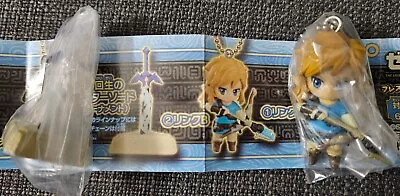 Bandai Link Keychain Legend Of  Zelda Breath Of The Wild Link & Master Sword • $12.95