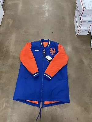 Nike City Connect Dugout NY METS MLB Baseball Jacket Men’s Size XL NWT $225 • $99.99