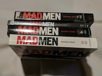 Mad Men DVD Seasons 1-4  • $19.99