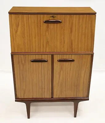 Retro G-Plan Style Slim Bureau Fitted Interior Mid Century FREE UK Delivery • £197