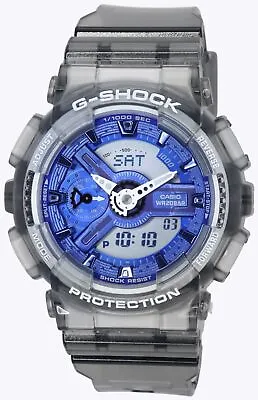 Casio G-Shock Analog Digital Blue Dial Quartz GMA-S110TB-8A 200M Women's Watch • $211.59