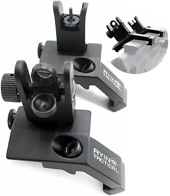 45 Degree Offset Iron Sight Spring Loaded Flip Up Sight Right Hand  - AYIN • $34.95