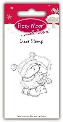 £2.75 • Buy Fizzy Moon Clear Photopolymer Mini Stamp - Cuddling
