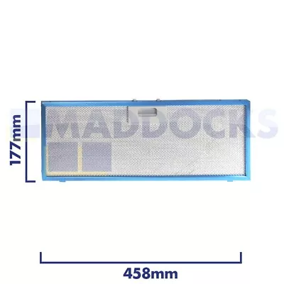 £22.79 • Buy Wire Mesh Cooker Hood Filter 458mmx177mm Fits Elica Whirlpool Indesit