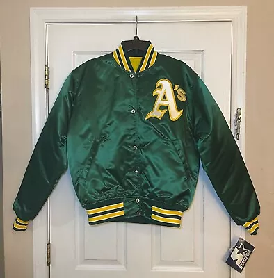 Vintage Oakland A’s Diamond Collection Starter Satin Jacket Adult Large • $350