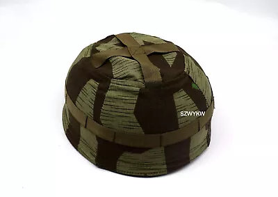 £21.36 • Buy Replica WWII German Fallschirmjager Paratrooper M38 Helmet Cover Splinter Color