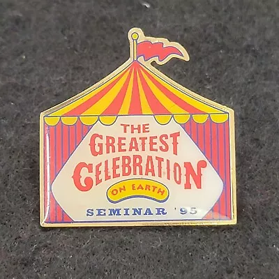 1995 Mary Kay Seminar Greatest Celebration On Earth Circus Lapel Hat Vest Pin • $7