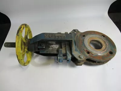 Dezurik 9115916 Knife Gate Valve Size 3  CWP 150 Max Temp 250 USED • $499.99