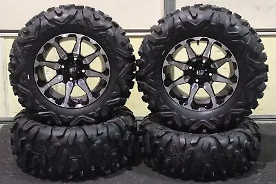 Wolverine X2  X4 26  Bighorn Radial Atv Tire & 14  Hd6 M Wheel Kit L8 M917 M918 • $1619.92