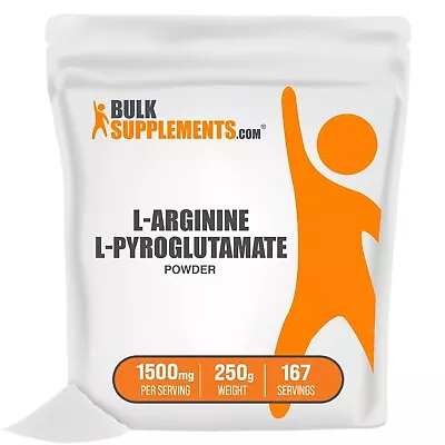 BulkSupplements L-Arginine L-Pyroglutamate Powder 250g - 1500 Mg Per Serving • $19.96