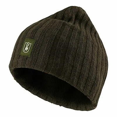 Deerhunter Recon Knitted Beanie Hat Olive Green Country Hunting Shooting • £17.95