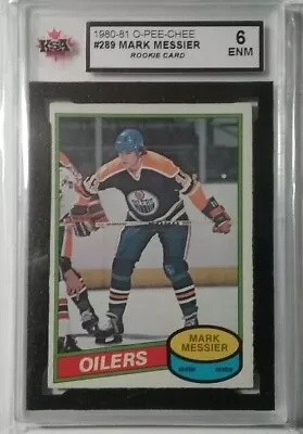 1980-81 O-pee-chee #289 Mark Messier Rookie Card Ksa 6 Enm • $124.37