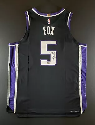 De’Aaron Fox Signed Autographed Kings Nike Authentic Jersey Beckett BAS • $524.99