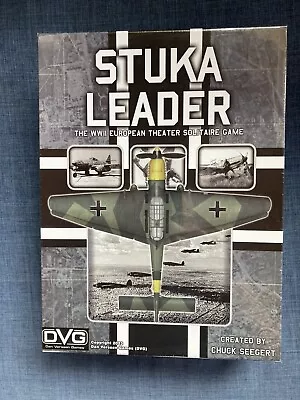 DVG Stuka Leader: The European Theater Solitaire Board Game NISW Fast Shipping • $90