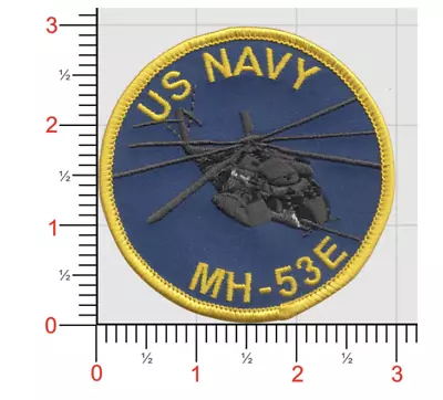 Navy Mh-53e Hook & Loop Embroidered Patch • $29.99