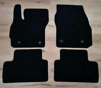 Car Floor Mats For Mazda 5 Velour Carpet Black Rugs Waterproof Auto Liners New • $43.94