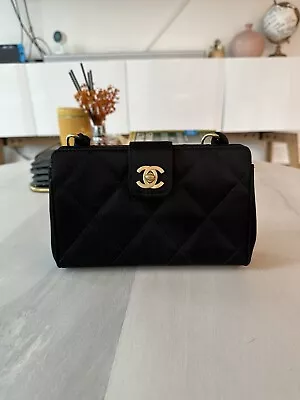 Vintage Chanel Evening Bag With Gold Hardware • $3000