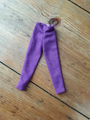 £5 • Buy Vintage Barbie Sindy Size Clothes Purple Leggings