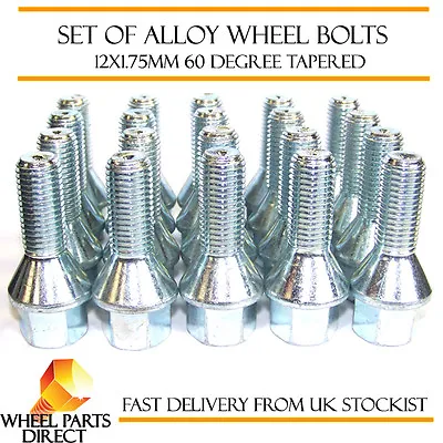 Alloy Wheel Bolts (20) 12x1.75 Nuts Tapered For Volvo 850 (5 Stud) 92-97 • $19.72