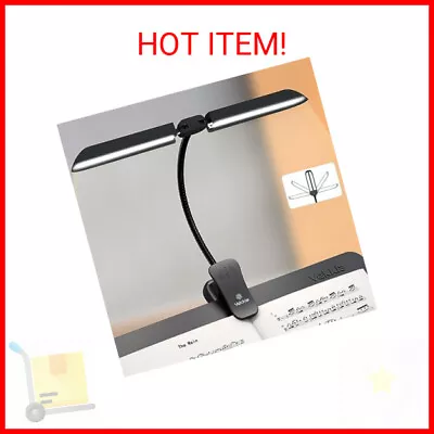 Vekkia Folding Music Stand Light Portable 42 Led Rechargeable Super Bright Clip • $33.99