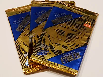 3x 1996-97 Pinnacle McDonald's Ice Breakers Sealed Hockey Packs Box Fresh • $5.99