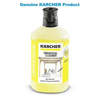 Karcher 1L Universal Cleaner Plug And Clean Pressure Washer Detergent 62957530 • £10.95