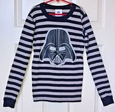 $9.99 • Buy Hanna Andersson Star Wars Darth Vader Stripe Pajama Top Organic Cotton 150 12 