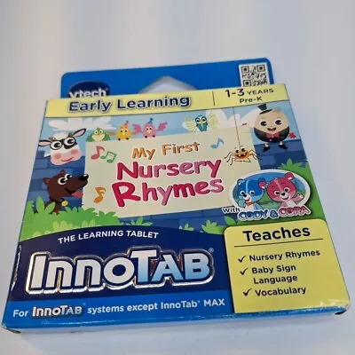NEW Vtech Early Learning 1-3 Years PreK My First Nursery Rhymes Learning Tablet  • $7.99