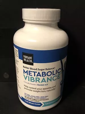 Vibrant Health Metabolic Vibrance 90 Vegetable Capsules • $14.99