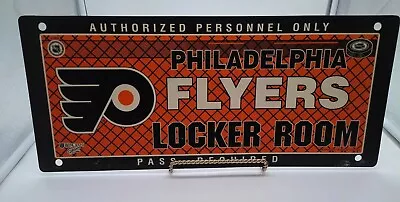 NHL Philadelphia Flyers Locker Room Sign 19  X 8.25  • $12.99