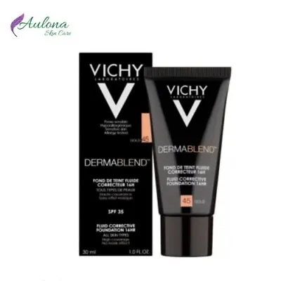 Vichy Demablend Fluid Corrective Foundation 16HR 30ml Multi Shade 1520253055 • $31.50