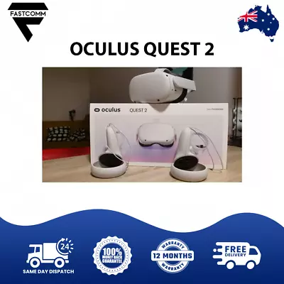 Oculus Quest 2 [128GB/256GB] New Advanced Virtual Reality Headset - AU SELLER • $498