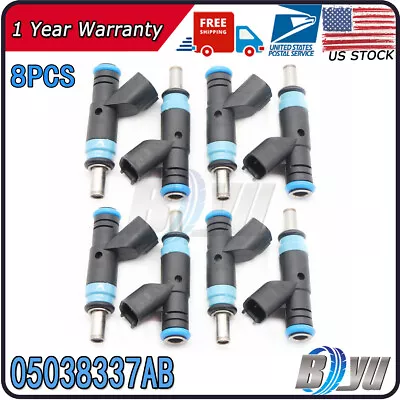 Fuel Injectors For 12-21 Dodge Charger Jeep Grand Cherokee 6.4L 8 Pcs 05038337AB • $124.49