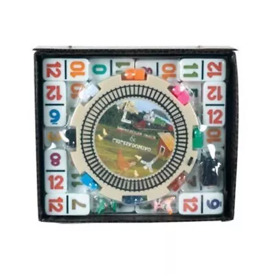 Double 12 Numbered Mexican Train Dominos With 2-In 1 Hub Train Chicken • $57.45