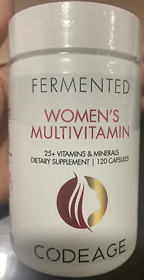 Women’s Daily Multivitamin 25+ Vitamins & Minerals Fermented Code Age Exp 9/25 • $30