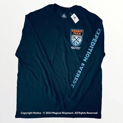 NWT Disney Parks -Animal Kingdom-Expedition Everest Summit Team Shirt For Adults • $44.95