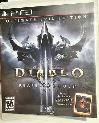 Diablo III: Reaper Of Souls - Ultimate Evil Edition - Playstation 3 Game PS3 • $8.99