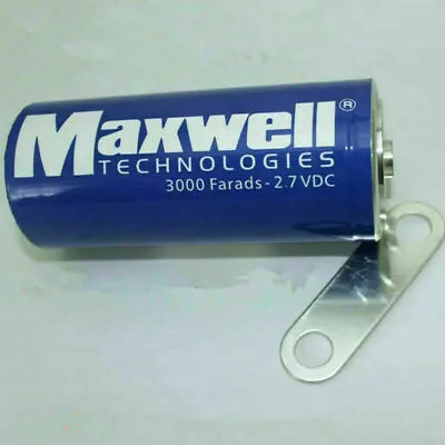 New Supercapacitor Maxwell Farad Capacitor 2.7V 3000F Multipurpose Recharge Cell • $69.70