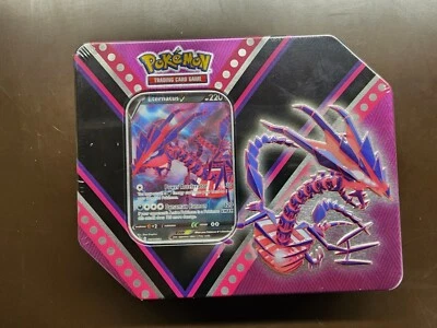 $25 • Buy *NEW* 2020 Pokemon TCG Eternatus V Powers Tin Factory Sealed