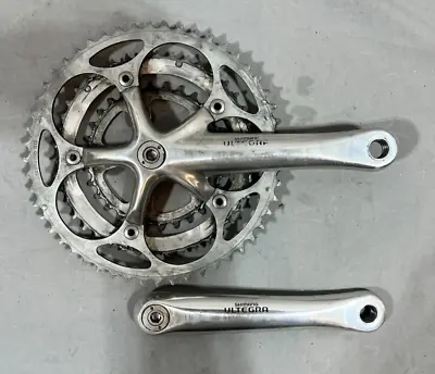 Shimano Ultegra FC-6503 172.5mm 52/42/30 3x9 Speed Road Bike Triple Crankset • $54.95