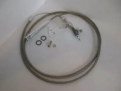 700r4 Stainless Braided Kickdown Cable Sbc Bbc Transmission Detent Hot Rod #6051 • $35.99