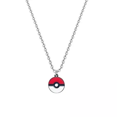 £3.49 • Buy Pokémon Pokeball Necklace Pendant Silver Plated Chain