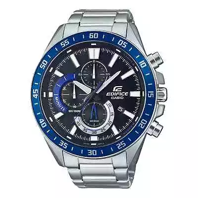 Casio EFV620D-1A2V Edifice Watch Chronograph Date 100 Meter 50MM Case • $75