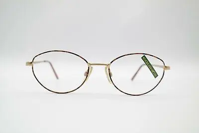 Vintage Equinox Panama E038 Gold Copper Oval Glasses Frames NOS • $60.28