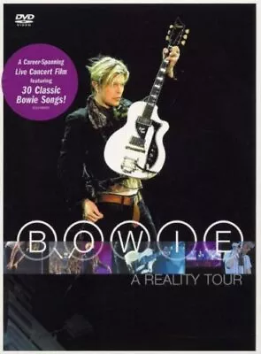 David Bowie: A Reality Tour DVD (2018) David Bowie Cert E FREE Shipping Save £s • £4.20