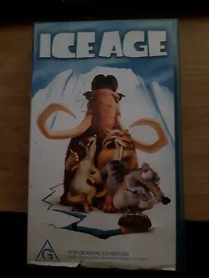 Ice Age VHS Tape 2002 • $15