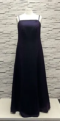 EVANS ESSENCE Putple Toned A-Line Sleeveless A-Line Evening Dress UK 16 Smart Oc • $27.78