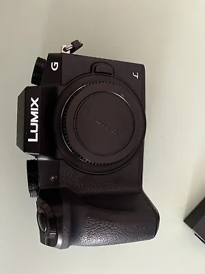 Panasonic LUMIX G7 16.0 MP 4K Camera- Black (BODY ONLY) • £260